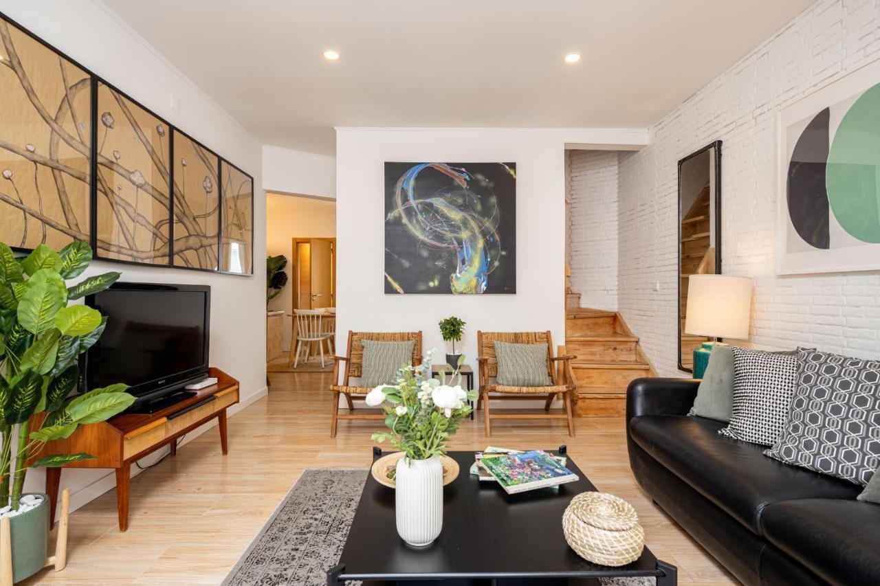 Lapa 3Bdr Duplex W/ Balcony By Lovelystay Lisboa 外观 照片